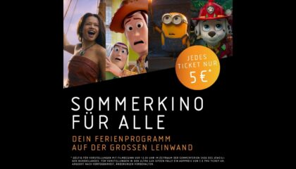 Sommerkino für Alle - Tickets ab 5€