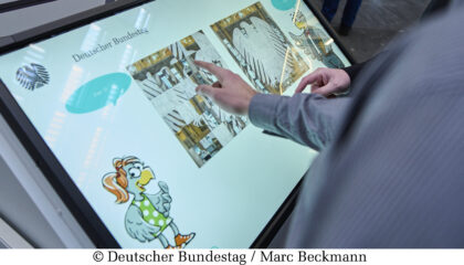 Vom 19. bis 23.10. ist die Wanderausstellung des Deutschen Bundestages zu Gast im QUARREE